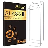 Ailun Glass Screen Protector Compatible for iPhone 12 mini 2020 5.4 Inch 3 Pack Tempered Glass