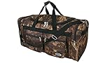 'E-Z Roll' 25 Inch Tree Camouflage Duffle Bag/Outdoor/Sports/Gym/Travel Bag in 5 Colors (Black Trim)