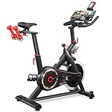 Niceday Indoor Stationary Exercise Bike, Home Cycling Bike with Hyper-Quiet Magnetic Driving System [iPad Mount] [Performance Saddle] [APP Available] [LCD Monitor] [385LB Weight Capacity]