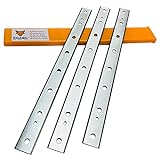 FOXBC 12-1/2 Inch Planer Blades Replacement for DeWalt DW734 Planer, Replace DW7342 - Set of 3