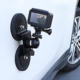 PellKing Magnet Camera Mount for GoPro,Heavy-Duty Metal Car Powerful Magnetic Camera Mount with 360 Degree Rotation Ball Head for Car Body,Compatible with GoPro Hero 9 Black 8/7/6/5,Etc
