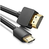 TIMEJONS HDMI to Micro USB Cable, 1.5M 5ft HDMI Male Adapter to Micro USB Male Cable, 5 Pin Data Charging Cord Converter Connector Cable