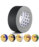 Bates- Gaffers Tape 2 Inch, 23 Yard, Gaffers Tape, Black Gaffers Tape, Gaffing Tape, Black Gaffers Tape 2 Inch, Gaffer, Floor Tape for Electrical Cords, 2 inch Black Gaffer Tape, Gaff Tape, Cable Tape
