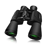 SkyGenius 10 x 50 Binoculars for Adults Full-Size, Binoculars for Bird Watching Sightseeing Wildlife Watching with Low Light Night Vision