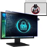 Izmapaic Computer Privacy Screen Filter for 24 Inch 16:9 Widescreen Monitor, Anti-Spy/Anti Glare Protector Office Accessories - WxH: 20 15/16' x 11 13/16' (532mm x 299mm) (Not for 24' 16:10)