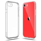 Shamo's Crystal Clear Shock Absorption TPU Rubber Gel Case (Clear) Compatible with iPhone SE 2022 (3rd Generation), iPhone SE 2020 (2nd Generation) iPhone 8 and iPhone 7 (Clear)
