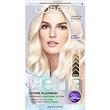 L'Oreal Paris Hyper Platinum Advanced Lightening System Hair Bleach Hyper Bleach, 1 count (Pack of 12)