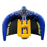 Milazul Water Sports Toy PVC Inflatable Manta Flying Ray/Inflatable Manta Water Ray Flying Fish Tube for Sea
