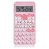 EooCoo 2-Line Standard Scientific Calculator, Portable and Cute School Office Supplies, Suitable for Primary School to College Student Use