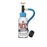 InterDynamics Certified A/C Pro Super Seal Car Air Conditioner Refrigerant Stop Leak Kit, Repairs Metal Leaks and Seals Rubber Leaks in O Rings and Hoses, Includes Reusable Dispensing Hose, 3 Oz, InterDynamics