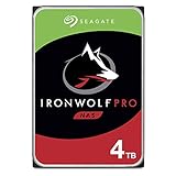 Seagate IronWolf Pro 4TB NAS Internal Hard Drive HDD – 3.5 Inch SATA 6Gb/s 7200 RPM 128MB Cache for RAID Network Attached Storage, Data Recovery Service – Frustration Free Packaging (ST4000NEZ01)
