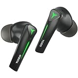 TOZO G1S Wireless Gaming Earbuds Bluetooth 5.3 High Sensitivity in-Ear Headset with with Microphone Breathing Light and 45ms Low-Latency Long Durance Specially Designed for Gaming Black
