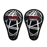 Youper Boys Youth Soft Foam Protective Athletic Cup (Ages 7-12), Kids Sports Cup for Baseball, Football, Lacrosse, Hockey, MMA - 2 Pack (Black White)