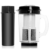 Blender Replacement Parts Pitcher Cup Compatible with 250W Magic Bullet Replacement Parts MB1001 Series Blender Mixer and Juicer