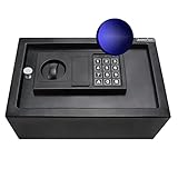 JUGREAT Top Opening Drawer Safe with Induction Light,Electronic Digital Securit Safe Steel Construction Hidden with Lock,for Home Office Hotel Business