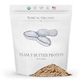 Norcal Organic Peanut Butter Protein Powder - 2lb | Vegan, Low-Cal, 11g Protein | from Southwest Texas Organic Farms