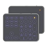 LTC Wired/Wireless Bluetooth Trackpad & Numpad, Portable Built-in Multi-Touch Gesture Numeric Touchpad Mouse for Windows, Computer, Notebook, PC, Laptop, Tablet