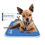 The Green Pet Shop Dog Cooling Mat, Extra Small - Pressure Activated Pet Cooling Mat for Dogs and Cats, Sized for XS Pets (0-8 Lb.) - Non-Toxic Gel, No Water Needed for This Dog Cooling Pad