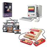 JMBricklayer Adult Vintage Building Sets 20132, Retro Game Console Computer Radio Collectible Model to Build, Nostalgic 80s Gifts for Retro Lovers and Gamers, Unique Vintage Decor Elements(552 Pieces)