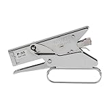 Arrow P35 Heavy Duty Handheld Plier Stapler for Crafts, Office, and Insulation, Uses 1/4-Inch and 3/8-Inch Staples