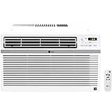 LG 12,000 BTU Window Air Conditioner, Cools 550 Sq.Ft. (22' x 25' Room Size), Quiet Operation, Electronic Control with Remote, 3 Cooling & Fan Speeds, ENERGY STAR®, Auto Restart, 115V