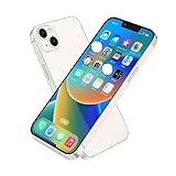 Dummy Fake Prop Phone Compatible with Phone 14 Non-Working Store Display Phones Kids Pretend Play Phone That Look Real (14 White Home Screen)