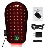 USUIE Red Light Therapy for Hand, LED Near Infrared Light Therapy Device, 880 nm and 660 nm Heating Pads for Arthritis, Joint, Wrist Pain Relief Glove, Detachable & Breathable, Home Use