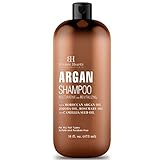Botanic Hearth Argan Shampoo, Hydrating & Volumizing, Sulfate & Paraben Free, All Hair Types & Color Treated Hair, Men and Women 16 fl oz