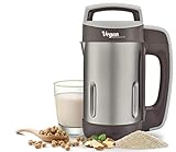 Vegan Milk Machine- Vegan Revolution make milk from grains seeds or nuts almonds soybean coconuts rice easy to use stainless steel blade