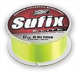 Sufix Elite 4 lb Fishing Line (Yellow, Size- 330 YD Spool)