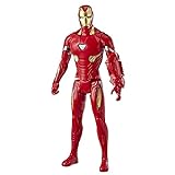 Avengers Marvel Endgame Titan Hero Series Iron Man 12'-Scale Super Hero Action Figure Toy with Titan Hero Power Fx Port