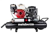 Metabo HPT Air Compressor, Wheeled, 8-Gallon, Gas Powered, Honda GX Engine (EC2510E)