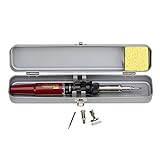 Master Appliance Ultratorch UT-100SiK Butane Powered Soldering Iron, Flameless Heat Tool and Pinpoint Torch, 3 in 1 Tool with Metal Case