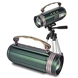 OTYTY Fishing Light Portable, 30W Super Bright Searchlight Rechargeable Zoom Night Fishing Lights Electric Camping Lanterns with 4 Color Modes, Water Resistant for Outdoor Emergency Hiking Patrol