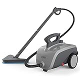 Pure Enrichment PureClean Steam Cleaner with 17 Accessories, Multi-Purpose Household Rolling Steamer for Chemical-Free Deep Cleaning of Floors, Upholstery, Windows, Grout, Grills, Cars, and More