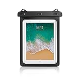 8.7-11 inch Tablet Waterproof Pouch Case Dry Bag for Samsung Galaxy Tab A7 Lite 8.7, S8 11, A7 10.4, A8 10.5, Active Pro 10.1, iPad Pro 11, iPad Air 10.9, Fire HD 10, Microsoft Surface Go 10.5 (Black)