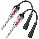 2PCS Inline Spark Plug Testers, Small Armature Diagnostic Detector Tool, Ignition Coil Tester for Small Engines for Automotive, Cars, Lawnmowers, Small & Big Internal/External Engines