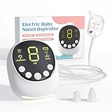 X-Bosak Nasal Aspirator for Baby, Hospital Grade, Electric Baby Nose Sucker with Adjustable 9 Levels Suction, Rechargeable with Night Light and Nursery Rhyme