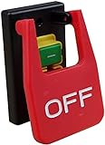 POWERTEC 71577 230V Magnetic Paddle Switch, 2 HP, fits Table Saw, Router Table, Drill Press, Bench Saw, Band Saw