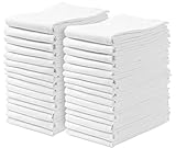 Avalon Flour Sack Towels (Value Pack of 30) Size 28' x 28' – 100% Ring Spun Cotton, Highly Absorbent Dish Towels for Drying Dishes, Durable Tea Towels for Kitchen, Multipurpose Flour Sack Dish Towels