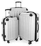 Hauptstadtkoffer Luggage Set, White, Set of 3