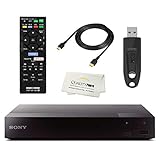 Sony BDP6700 4K Upscaling Blu-ray DVD Player Built in Wi-Fi - Remote Control - High Speed 4K HDMI Cable - Ultra USB Flash Drive 64GB