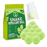YUEQINGLONG Snake Away Repellent for Outdoors, Snake Be Gone for Yard Powerful Pet Safe Balls for Lawn Garden Camping Fishing Home to Repels Snakes and Other Pests (yellow-10)