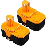[Upgraded to 3.6Ah] 2 Pack P100 Replacement for 18V Ryobi Battery Compatible with Ryobi 18V Battery Power Tools Replace for P101 ABP1803 BPP1820 1322401 1400672 130224007 Battery Cordless Power Tools