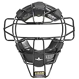 All-Star FM25 LMX Hollow Steel Traditional Baseball Catcher's Mask - Superior Protection and Classic Design