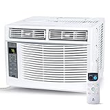 ACONEE 6000 BTU Smart Air Conditioners Window Unit, Window AC Unit with Remote/App Control and Drying Function, Low Noise Silent-wrap Technology, Energy Saving, for Rooms up to 250 Sq.ft