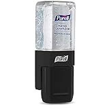 PURELL ES1 Hand Sanitizer Dispenser Starter Kit, Push-Style Dispenser with PURELL Advanced Hand Sanitizer Gel, 450 mL Refill (Pack of 1) - 4424-D6