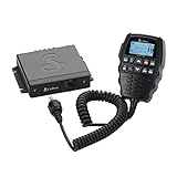 Cobra 75 All Road Wireless CB Radio - Dual-Mode AM/FM, Full 40 Channels, Bluetooth Connectivity, Digital Noise Cancellation, Waterproof, Instant Channel 9, 4-Watt Output, Easy to Operate, Black