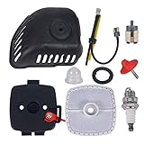 SRM 225 Air Filter Cover & Air Cleaner Case Tune-Up Kit for Echo Weed Eater SRM225 SRM-225 GT225 GT-225 PE225 PE-225 Trimmer Brushcutters