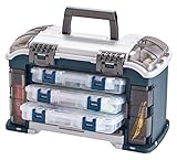 Plano Angled Tackle System with Three 3560 Stowaway Boxes, Fishing Tackle Storage, Premium Tackle Storage